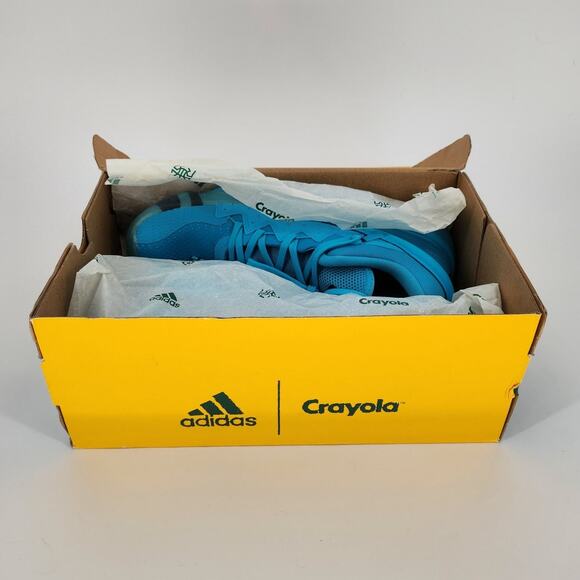 Adidas D.O.N. Issue 2 Crayola Signal Cyan Sky Blue Sneakers 9 main image 10
